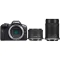 Produktbild: Canon EOS R100 mit RF-S 18-45mm F4.5-6.3 IS STM und RF-S 55-210mm F5-7.1 IS STM 6052C023