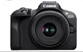 Produktbild: CANON EOS R100 Kit Systemkamera mit Objektiv 18-45 mm, 55-210 7,62 cm Display, W