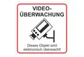 Produktbild: Hermann Schütz Aufkleber Aufkleber Videoüberwachung ... 65 x 65 mm