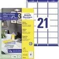 Produktbild: AVERY Zweckform Adress-Etiketten Home Office, 63,5 x 38,1 mm