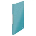 Produktbild: Präsentationsmappe A4 Sichtbuch eisblau 40 Sichthüllen Mappe WOW 4632 Leitz