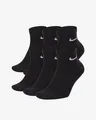 Produktbild: Nike Everyday Trainingssocken Unisex Knöchel (6 Paar) S- L Schwarz/Weiß 010