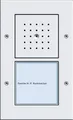 Produktbild: Gira 126666 Türstation AP 1fach, Türkommunikations-Systeme, Reinweiß