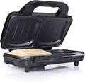 Produktbild: Tristar SA-3060 Sandwich Maker – Extra tiefe Grillplatten – Schwarz, 900 Watt