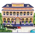 Produktbild: papercrush Pop-Up Karte Hotel, 3D Hotelgutschein für einen Kurzurlaub