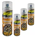Produktbild: LudwigLacke 4 Spraydosen Klarlack glänzend Autolack 400ml