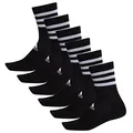 Produktbild: adidas 6 Paar CSH CREW 6p Tennissocken Sportspocken Unisex, Farbe:Black, Socken & Strümpfe:37-39