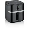 Produktbild: Severin HEIßLUFTFRITTEUSE FR 2452, Schwarz, Kunststoff, 5 L, 33.4x29.0x27.0 cm, Timer, Kontrollleuchte, Küchengeräte, Heißluftfritteusen
