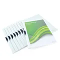 Produktbild: Rapesco 1594 ECO A4 Clip File, White, Pack of 10