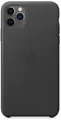 Produktbild: Apple iPhone 11 Pro Max Leather Case schwarz MX0E2ZM/A