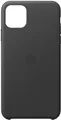 Produktbild: Apple - Case für Mobiltelefon - Leder, bearbeitetes Aluminium - Schwarz - für iPhone 11 Pro Max (MX0E2ZM/A)