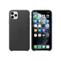Produktbild: iPhone 11 Pro Max Lederhülle - Original Offiziell Apple - Schwarz - MX0E2ZM/A