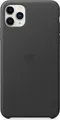Produktbild: Original Apple Leder Backcover (für iPhone 11 Pro Max) Schwarz 100% Original