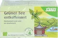 Produktbild: GRÜNER TEE entkoffeiniert Bio Salus Filterbeutel 15