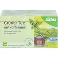 Produktbild: Grüner TEE Entkoffeiniert bio Salus Filterbeutel