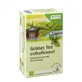 Produktbild: GRÜNER TEE entkoffeiniert Bio Salus Filterbeutel 15 St PZN 9002414
