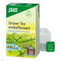 Produktbild: GRÜNER TEE entkoffeiniert Bio Salus Filterbeutel 15 St