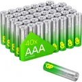 Produktbild: GP Batteries Micro (AAA) Batterie Super Alkaline Batterien Micro, 40er (40 Stk., AAA) (030E24AS40-2)