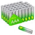 Produktbild: GP Micro-Batterie AAA SUPER Alkaline 40 Stück GPSUP24A011S40