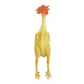 Produktbild: Kerbl Pet Huhn, Hundespielzeug, Kauspielzeug, 40 cm, gelb/rot, Latex, mit Squeaker