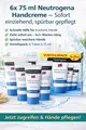 Produktbild: 6x 75ml    Neutrogena Handcreme - sofort einziehend - Handpflege