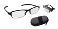 Produktbild: BURI Lesebrille Faltbare Lesebrille mit Brillenbox 1,5 - 3,5 dpt Unisex Lesehilfe Etui