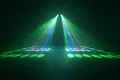 Produktbild: Lenco LFM-110 Dual Matrix RGB Partylicht - mit Nebelmaschine - integrierte Lichtshowprogramme - 1 Li