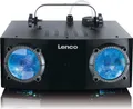 Produktbild: Lenco LFM-110BK - 2-in-1 Partymaschine mit Dual-Matrix-RG 8-Lichtern und Nebelmaschine