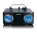 Produktbild: Lenco LFM-110BK - 2-in-1 Partymaschine mit Dual-Matrix-RG 8-Lichtern und Nebelmaschine