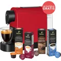 Produktbild: Tchibo Pure plus + 40 Kapseln Kapselmaschine Rot (1250 Watt)