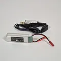 Produktbild: Amewi 24087 Skylark Rc Propellerflugzeug Flugakku + Ladekabel 2S 7,4V 500mAh
