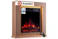 Produktbild: KAMINIO Elektrokamin MATTI, Elektrischer Kamin mit 3D-Flammeneffekt, Ambientelicht, Heizung 1800W