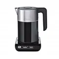 Produktbild: Wasserkocher, 2400w, Edelstahl/schwarz, Temp-regelung, Warmhaltefkt
