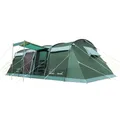 Produktbild: Skandika Tunnelzelt Montana 10 Personen | Camping Zelt mit/ohne eingenähten Zeltboden, mit Sleeper Technologie, 3-4 Schwarze Schlafkabinen, 5000 mm Wassersäule, Moskitonetze | Familienzelt