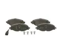 Produktbild: 4 St. BOSCH Bremsbelagsatz, Scheibenbremse 0986494660