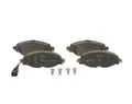 Produktbild: BOSCH Bremsbelagsatz vorne Scheibenbremse Audi Skoda 0986494660