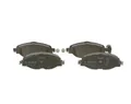 Produktbild: Bremsbelagsatz, Scheibenbremse Low-Metallic 0 986 494 660 BOSCH für VW SEAT AUDI