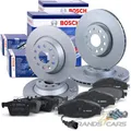 Produktbild: BOSCH BREMSSCHEIBEN +BELÄGE VORNE+HINTEN FÜR AUDI A3 SEAT SKODA VW PASSAT B8