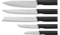 Produktbild: WMF Messer-Set Kineo (Set, 5-tlg., Koch-, Gemüse-, Brot-, Fleisch- & Zubereitungsmesser), Performance Cut, scharf, Premium-Edelstahl, Made in Germany