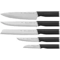 Produktbild: WMF Kineo Vorteils Messerset Küche 5 teilig, Made in Germany, 5 Küchenmesser scharf, Messer Set Performance Cut, Kinetisches Design, Spezialklingenstahl