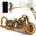 Produktbild: LKKCHER Flaschenöffner, Bieröffner, Vintage Motorrad Flaschenöffner, Biergeschenke für Männer, Gadget für Männer Geschenke, Motorradgeschenke für Männer, Geschenke für Papa und Freund