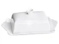 Produktbild: Butterdose Butterglocke Butterschale Porzellan Weiß Chic Antique 63094-01