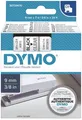 Produktbild: Dymo® S0720670 Schriftband D1, Kunststoff, laminiert, 7 m x 9 mm, Schwarz/Transp