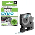 Produktbild: DYMO Schriftband D1 40910 S0720670, 9 mm - 7 m schwarz auf transparent
