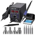 Produktbild: Heißluftlötstation 750W 2in1 SMD Entlötstation 392-896°F
