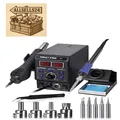 Produktbild: LED-Display Lötstation | 2-in-1 SMD-Entlötung | Temperaturstabil