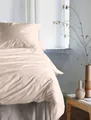Produktbild: Irisette Bettwäsche Premium Satin Bettwäsche Paris, Mako-Satin, 3 teilig, hochwertige Uni Premium Bettwäsche mit Reißverschluss, 100% Baumwolle