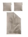 Produktbild: Neu irisette Premium Mako-Satin Bettwäsche Baumwo Paris 8000-81 beige 200x200 cm