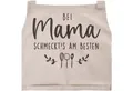 Produktbild: SpecialMe Kochschürze Kochschürze Damen mit Spruch Bei Mama schmeckts am besten