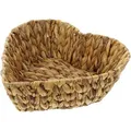 Produktbild: Frank-Flechtwaren Obstschale Herz, Wasserhyazinthe, natur, 30 x 10 cm